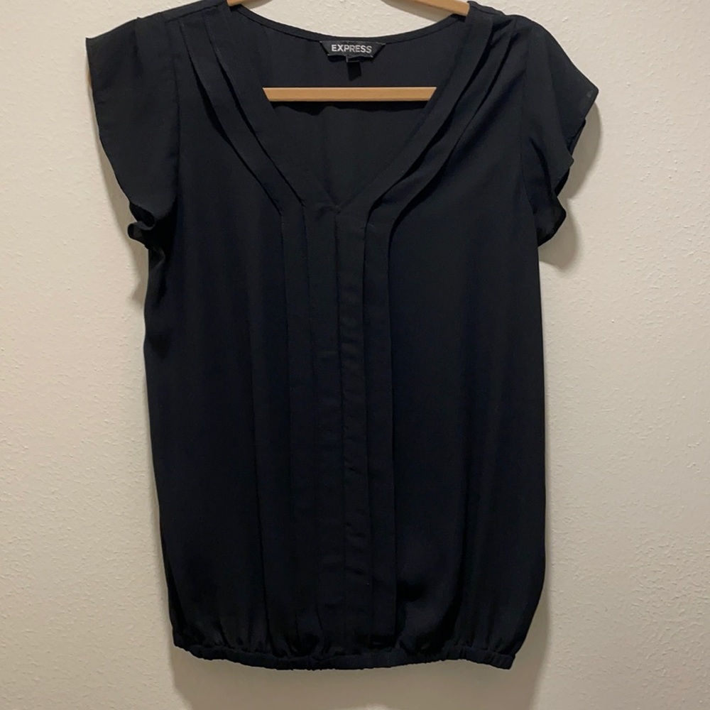 Express black blouse